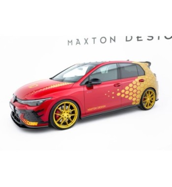 Street Pro Side skirt diffusers for Volkswagen Golf GTI Clubsport Mk8 Facelift