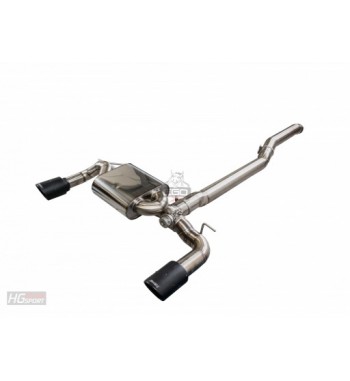 EGO-X exhaust system 3,5" BMW 235i/240i F22/F23