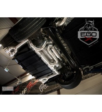 EGO-X catback exhaust for Honda Civic Type R