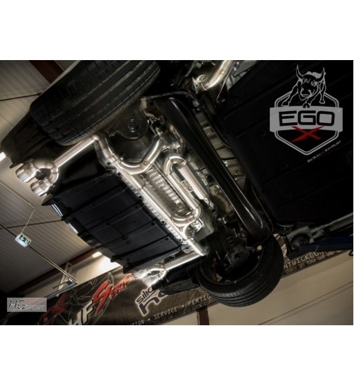 EGO-X Abgasanlage ab Kat für Honda Civic Type R