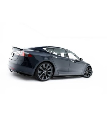 Side skirt diffusers V.2 for Tesla Model S Mk1