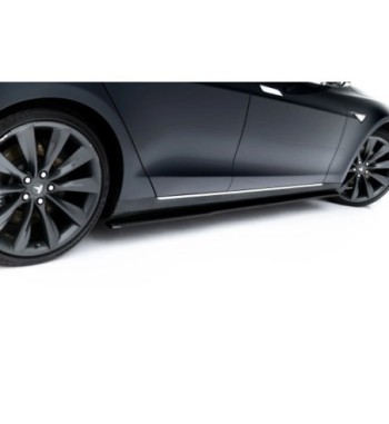 Side skirt diffusers V.2 for Tesla Model S Mk1
