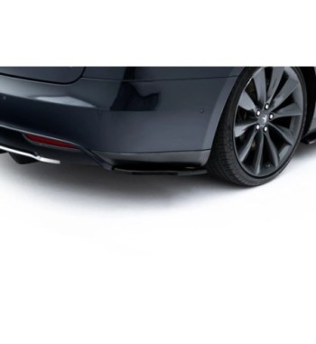 Splitter laterali posteriori V.2 per Tesla Model S Mk1