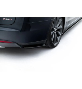 Splitter laterali posteriori V.1 per Tesla Model S Mk1