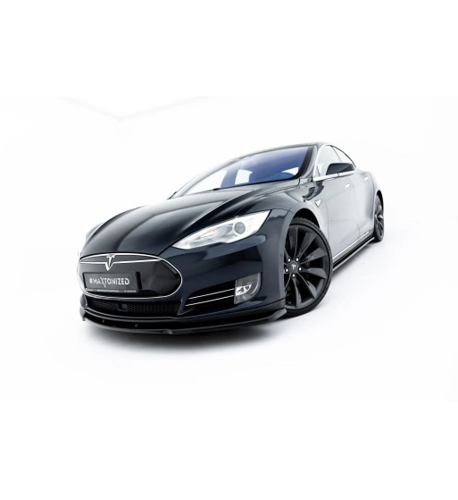 Front splitter V.1 for Tesla Model S Mk1