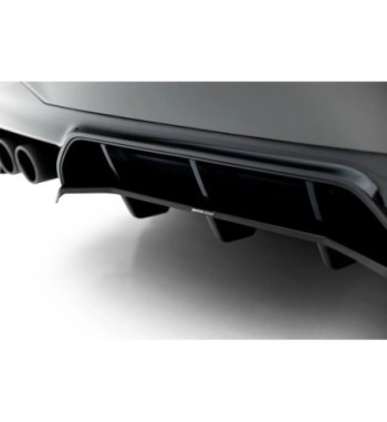 Diffusore posteriore con alette verticali per BMW M5 F90 / F90 Facelift
