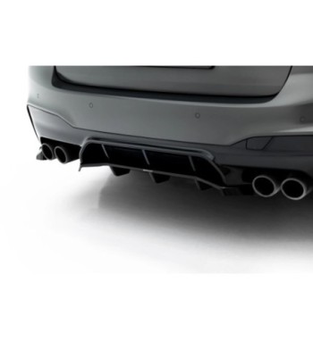 Diffusore posteriore con alette verticali per BMW M5 F90 / F90 Facelift