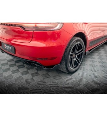 Splitter laterali posteriori V.1 per Porsche Macan GTS / Sport Design Mk1 Facelift