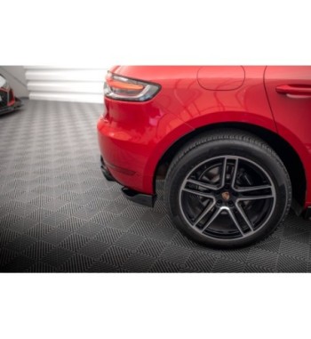 Splitter laterali posteriori V.1 per Porsche Macan GTS / Sport Design Mk1 Facelift