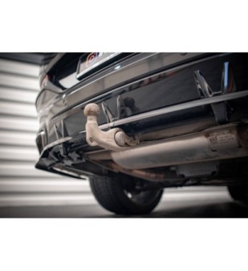 Diffusore posteriore con alette verticali V.3 per BMW X6 M-Pack G06