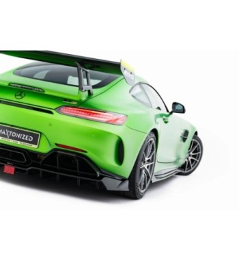 Diffusore posteriore con alette verticali + LED per Mercedes-AMG GT R C190 Facelift