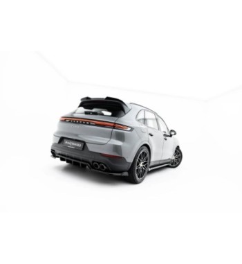 Diffusore posteriore con alette verticali per Porsche Cayenne SUV / Coupe Mk3 Facelift