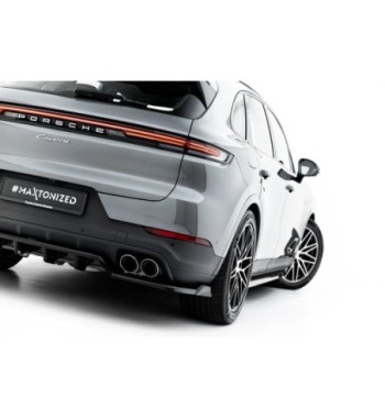 Diffusore posteriore con alette verticali per Porsche Cayenne SUV / Coupe Mk3 Facelift