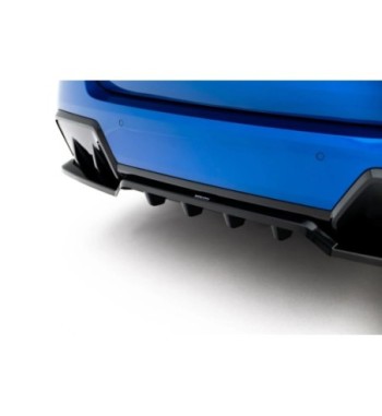Diffusore posteriore con alette verticali per BMW 2 M-Pack Gran Coupe F74