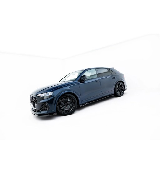 Carbonio preimpregnato Set di splitter per Audi RSQ8 Mk1 Facelift