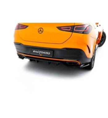 Diffusore posteriore con alette verticali V.2 per Mercedes-Benz GLE Coupe AMG-Line C167 / C167 Facelift
