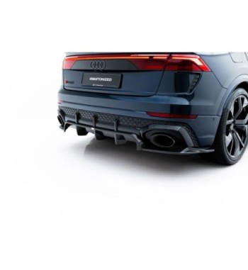 Carbonio preimpregnato Splitter posteriore (With Diffuser) per Audi RSQ8 Mk1 Facelift