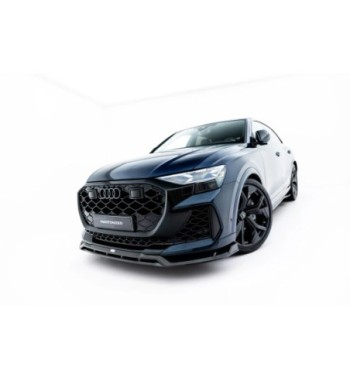 Carbonio preimpregnato Splitter anteriore per Audi RSQ8 Mk1 Facelift