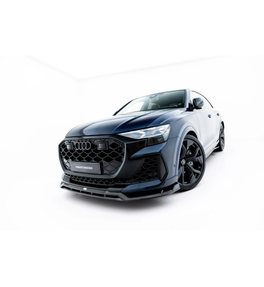 Carbonio preimpregnato Splitter anteriore per Audi RSQ8 Mk1 Facelift
