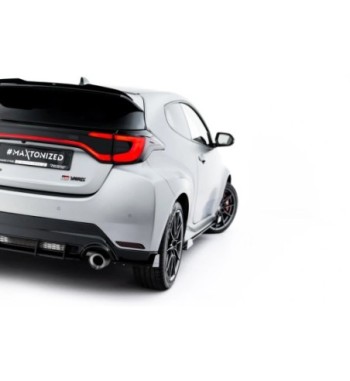 Street Pro Splitter laterali posteriori + Flap per Toyota GR Yaris Mk4 Facelift