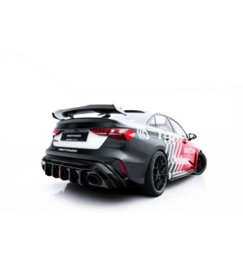 Rear valance for Audi RS3 Sedan 8Y Facelift (version with Led-Licht)