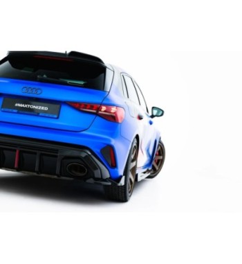 Splitter laterali posteriori V.2 per Audi RS3 Sportback 8Y Facelift