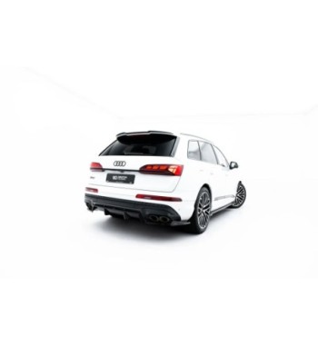Diffusore posteriore con alette verticali per Audi SQ7 Mk2 Facelift 2