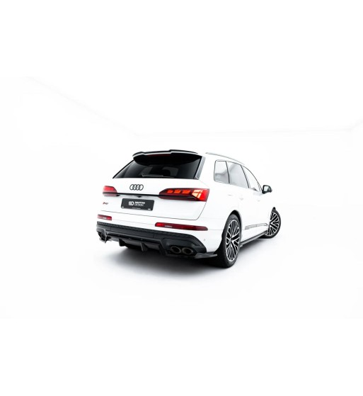 Diffusore posteriore con alette verticali per Audi SQ7 Mk2 Facelift 2