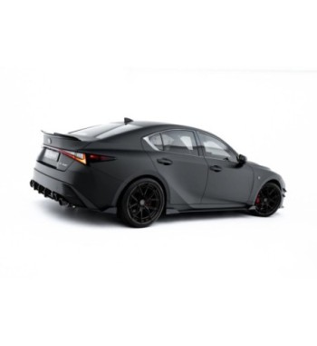 Street Pro Side skirt diffusers + Flaps for Lexus IS 500 Mk3 Facelift 2 (XE30)