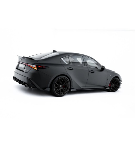 Street Pro Side skirt diffusers + Flaps for Lexus IS 500 Mk3 Facelift 2 (XE30)