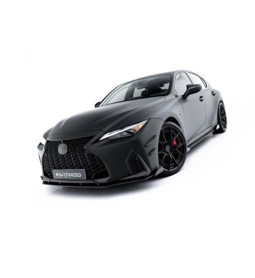 Street Pro splitter + flaps for Lexus IS 500 Mk3 Facelift 2 (XE30)