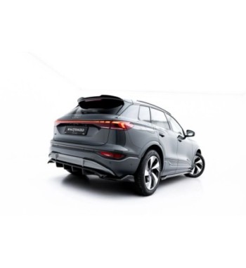 Diffusore posteriore con alette verticali per Audi Q6 e-tron S-Line / SQ6 e-tron SUV / Sportback Mk1