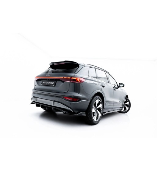 Diffusore posteriore con alette verticali per Audi Q6 e-tron S-Line / SQ6 e-tron SUV / Sportback Mk1