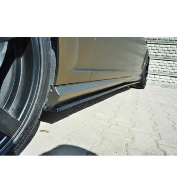 Side skirt diffusers for Mercedes S-CLASS W221 AMG LWB