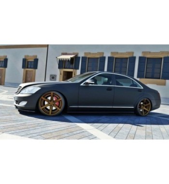 Side skirt diffusers for Mercedes S-CLASS W221 LONG