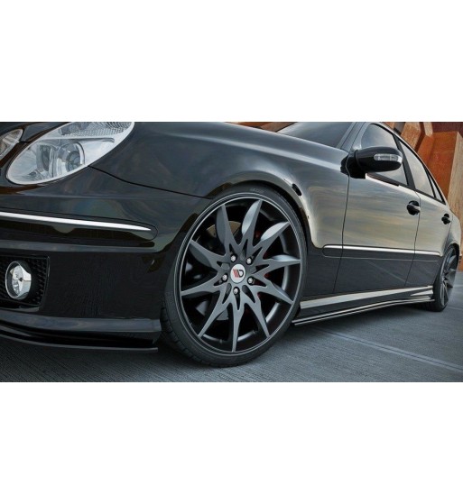 Side skirt diffusers for Mercedes E-CLASS W211 AMG