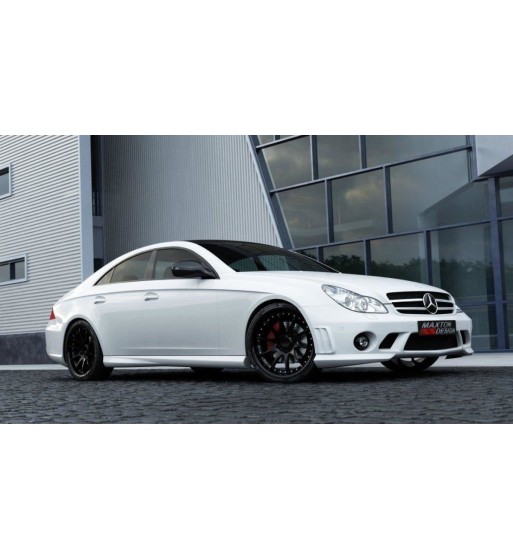 Side skirt diffusers for Mercedes CLS C219 W204 AMG LOOK