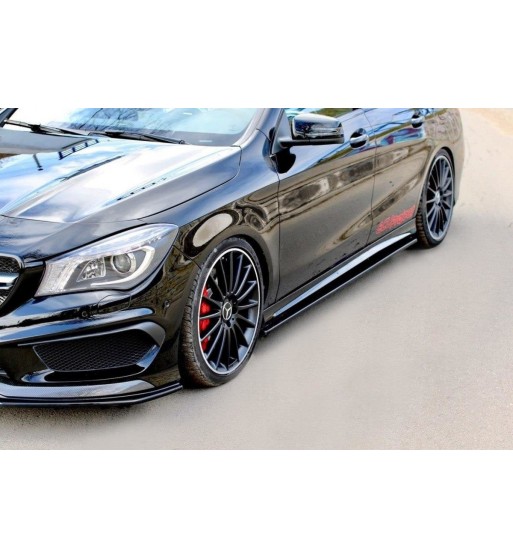 Side skirt diffusers for Mercedes CLA 45 AMG C117/A45 AMG W176