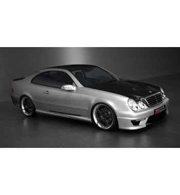 Side skirt diffusers for Mercedes CLK W208