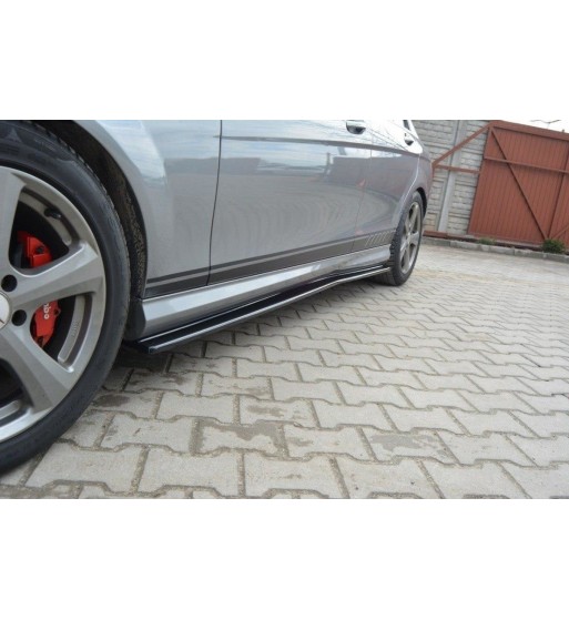 Side skirt diffusers for Mercedes-Benz C Sedan / Estate AMG-Line W204 / S204