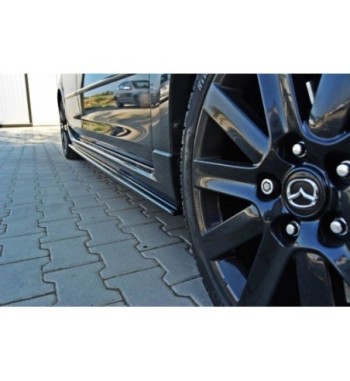 Diffusori delle minigonne laterali per Mazda 3 MPS Mk1