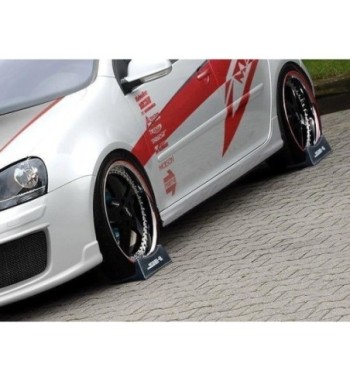 Side skirt diffusers for Volkswagen Golf 5 GTI LOOK