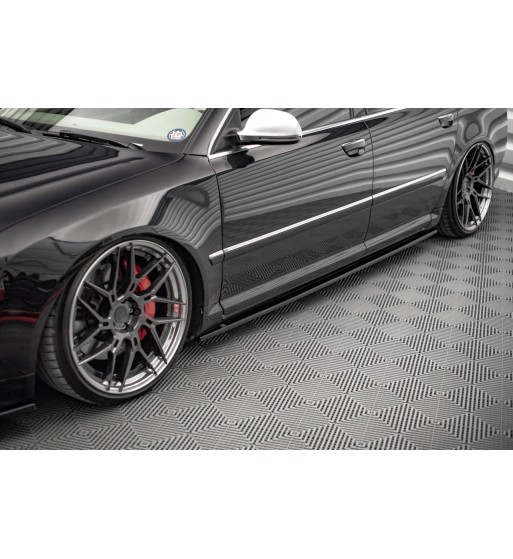 Side skirt diffusers for Audi S8 Sedan D3