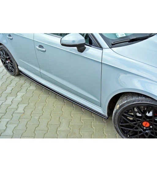 Side skirt diffusers for Audi RS3 8V Sportback