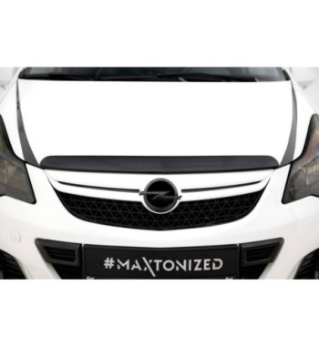 Bonnet extension for Opel Corsa D OPC / VXR