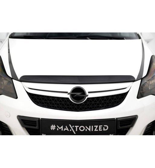 Bonnet extension for Opel Corsa D OPC / VXR