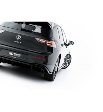 Splitter laterali posteriori per Volkswagen Golf Hatchback Mk8 Facelift