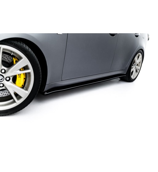Side skirt diffusers for Lexus IS F-Sport Mk2 (XE20) Facelift