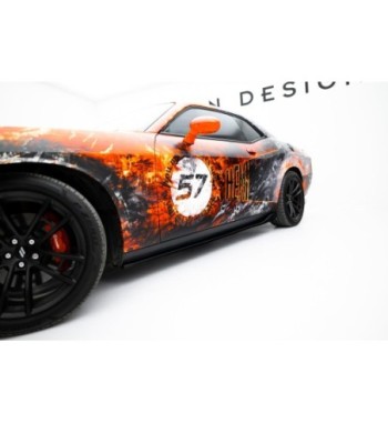 Seitenschweller Diffusor passend für Dodge Challenger GT Mk3 Facelift