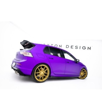 Side skirt diffusers V.2 for Volkswagen Golf R Hatchback Mk8 Facelift